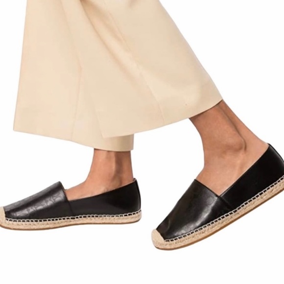 Coach Shoes Coach Womens Carley Leather Logo Espadrille Size 85